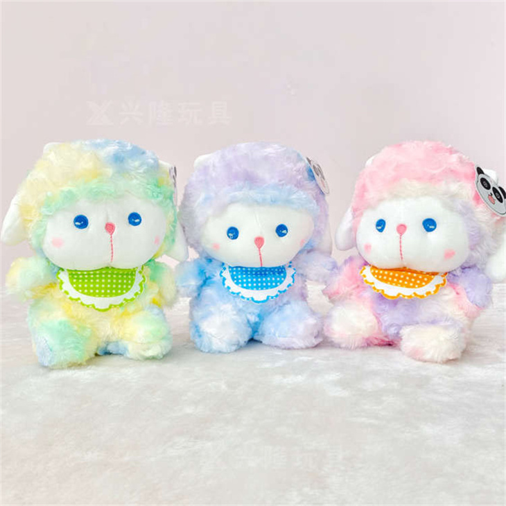 Colorful sheep doll