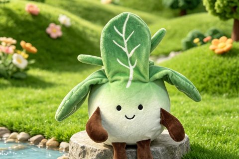 Cabbage Plush Toy – A14725 – 27cm | BeibaoToys